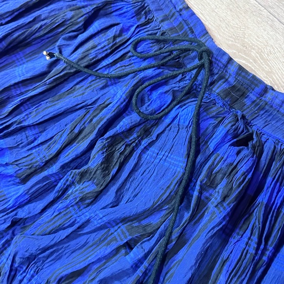 Vintage Mixit Plaid Cotton Maxi Skirt - Picture 5 of 11